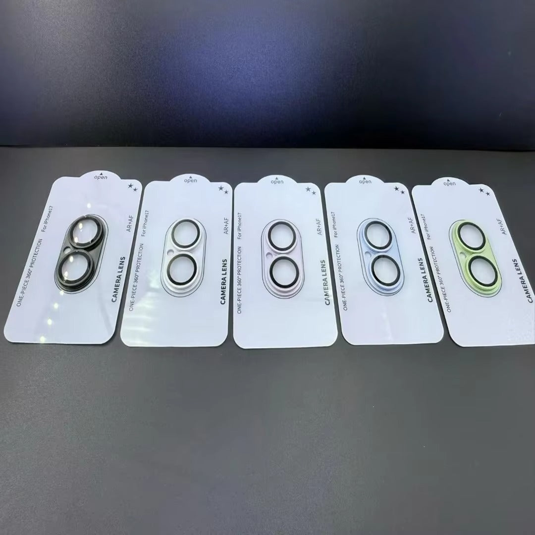 Ultra-Slim iPhone Camera Lens Protector Glass, Lightweight Plastic Film with Clear Coverage, Scratch Resistance & Shatter Protection