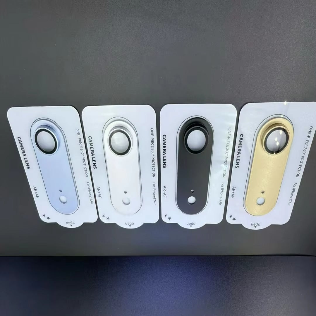 Ultra-Slim iPhone Camera Lens Protector Glass, Lightweight Plastic Film with Clear Coverage, Scratch Resistance & Shatter Protection