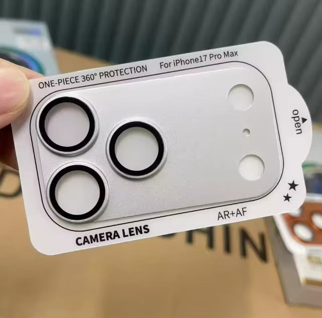 Ultra-Slim iPhone Camera Lens Protector Glass, Lightweight Plastic Film with Clear Coverage, Scratch Resistance & Shatter Protection