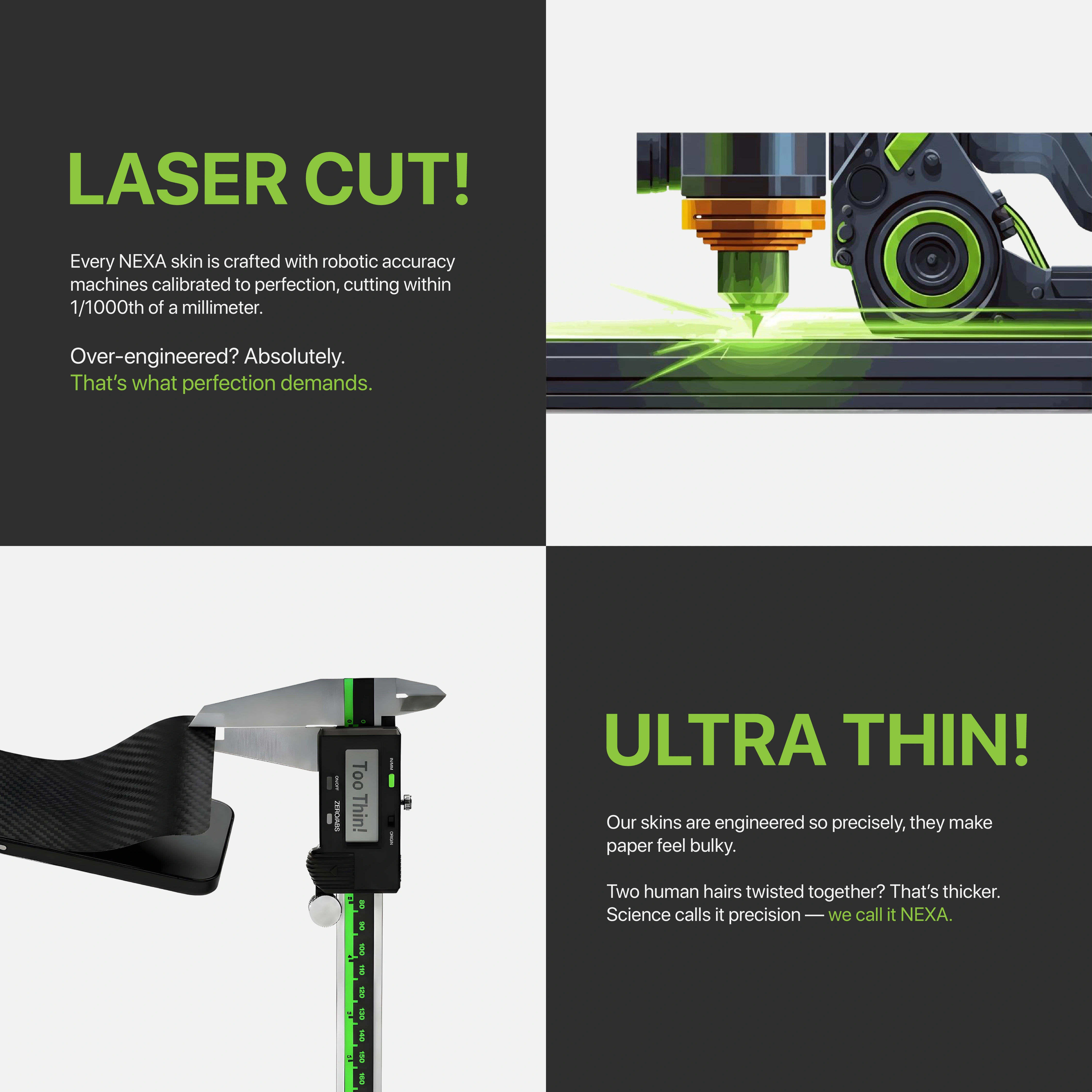 Ultra-Slim iPhone Camera Protection Skin, Vinyl Wrap Cover with Scratch & Impact Resistance, Precision Fit Lens Coverage