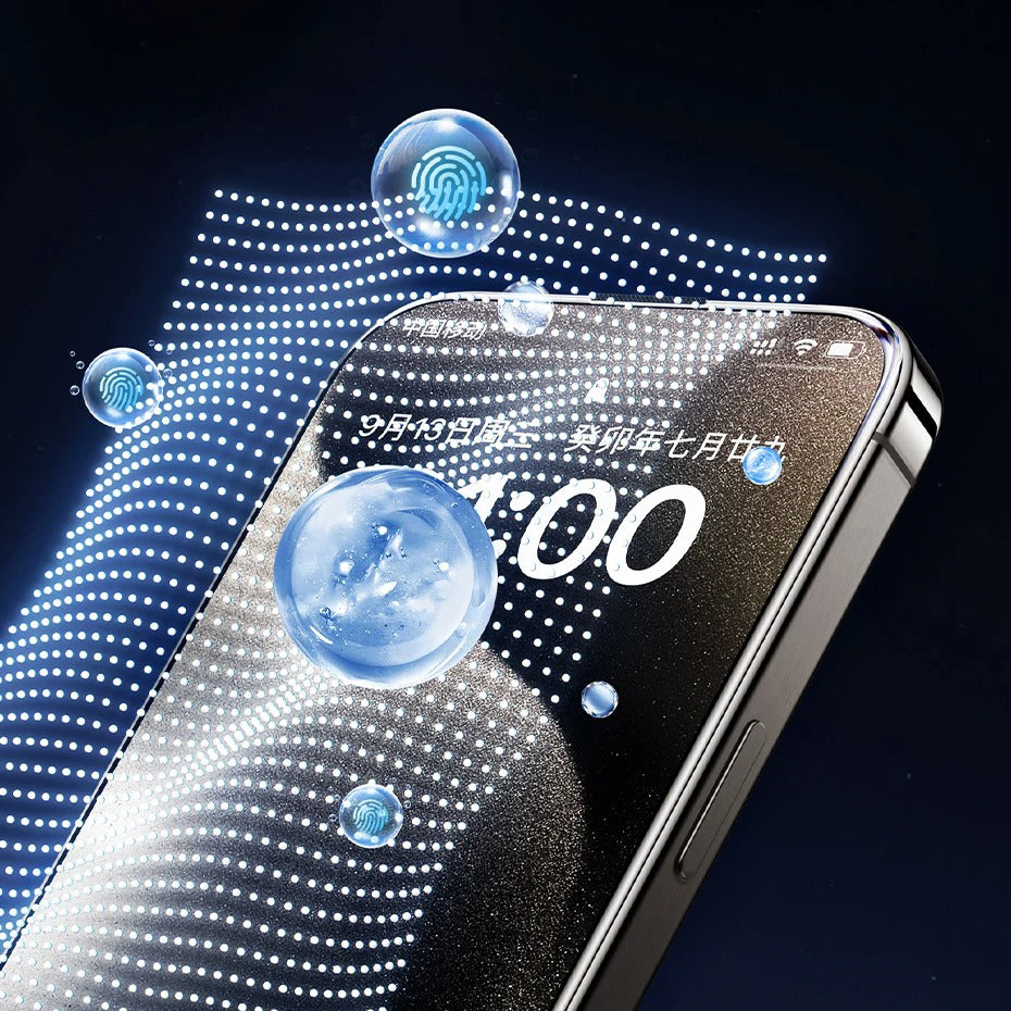 Elite iPhone Privacy Screen Protector – Anti-Spy Tempered Glass with Clear Display Visibility, Fingerprint Resistance, Scratch Defense & Shatter-Protective Front Film