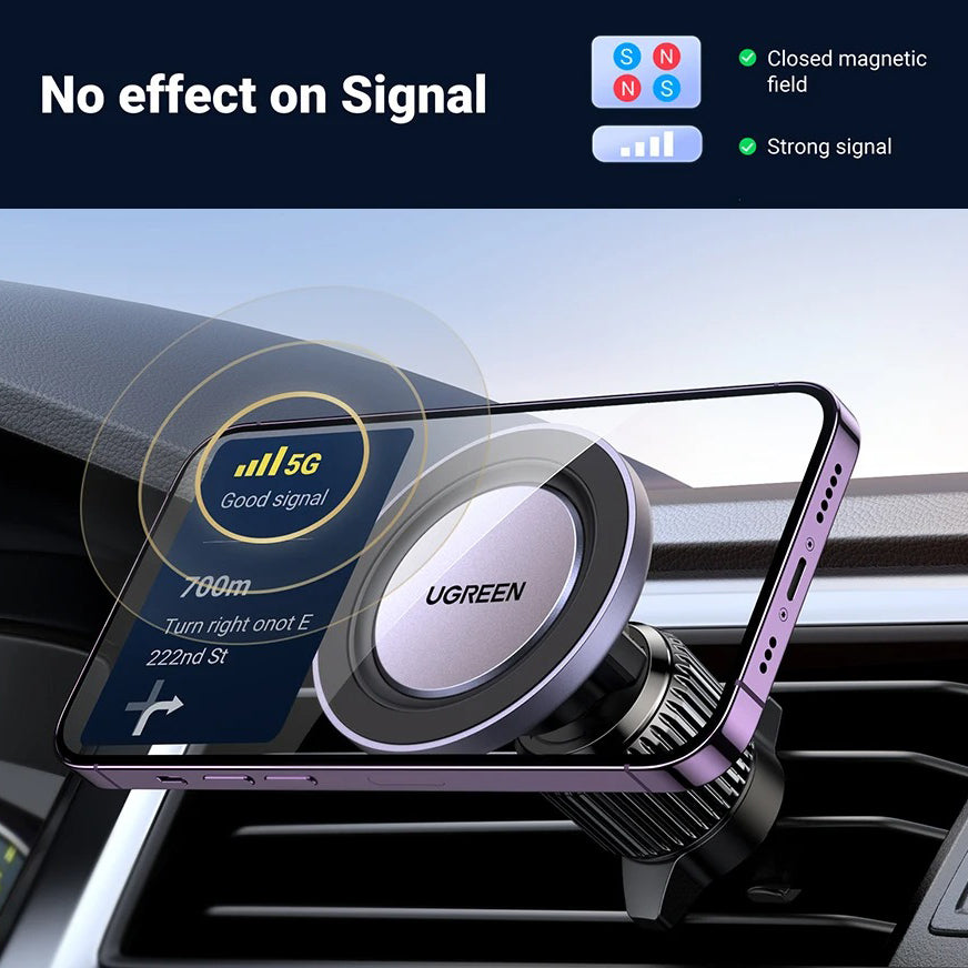 High-Quality MagSafe Magnetic Car Phone Holder, Air Vent Mount with Strong Magnet Grip, Universal Phone Stand for Secure Driving