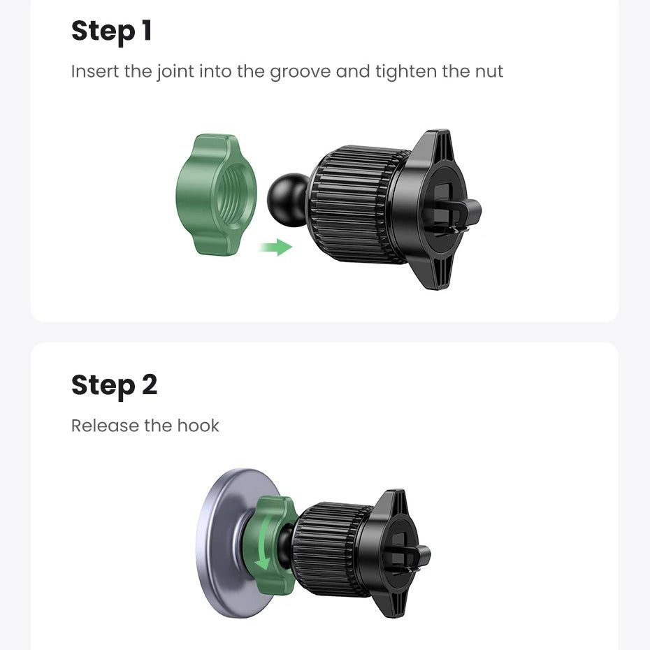 High-Quality MagSafe Magnetic Car Phone Holder, Air Vent Mount with Strong Magnet Grip, Universal Phone Stand for Secure Driving