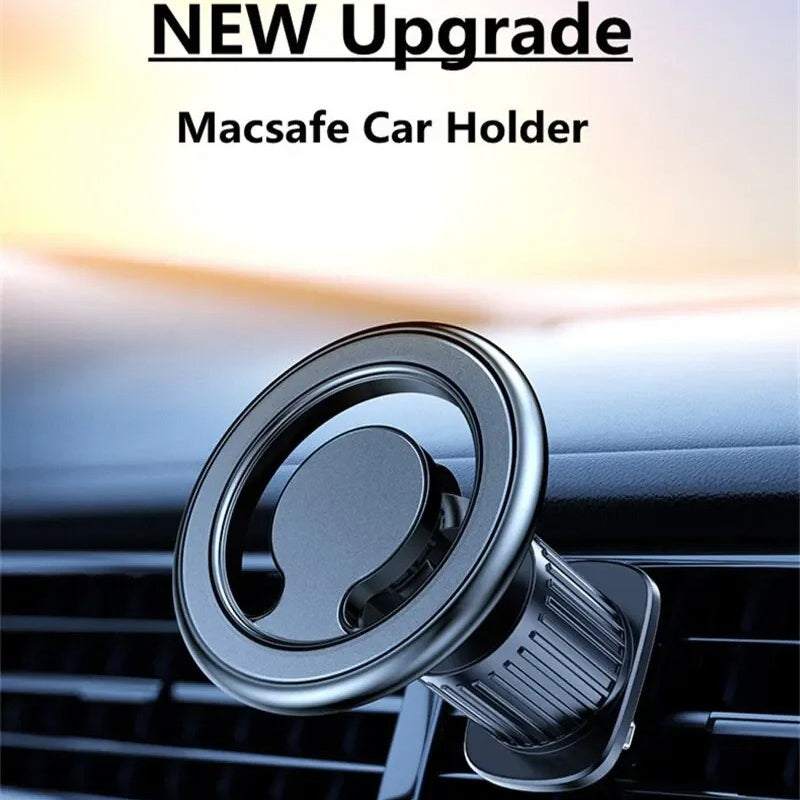 High-Quality MagSafe Magnetic Car Phone Holder, Universal Dashboard & Windshield Mount with Strong Magnet Grip, 360° Adjustable GPS Phone Stand