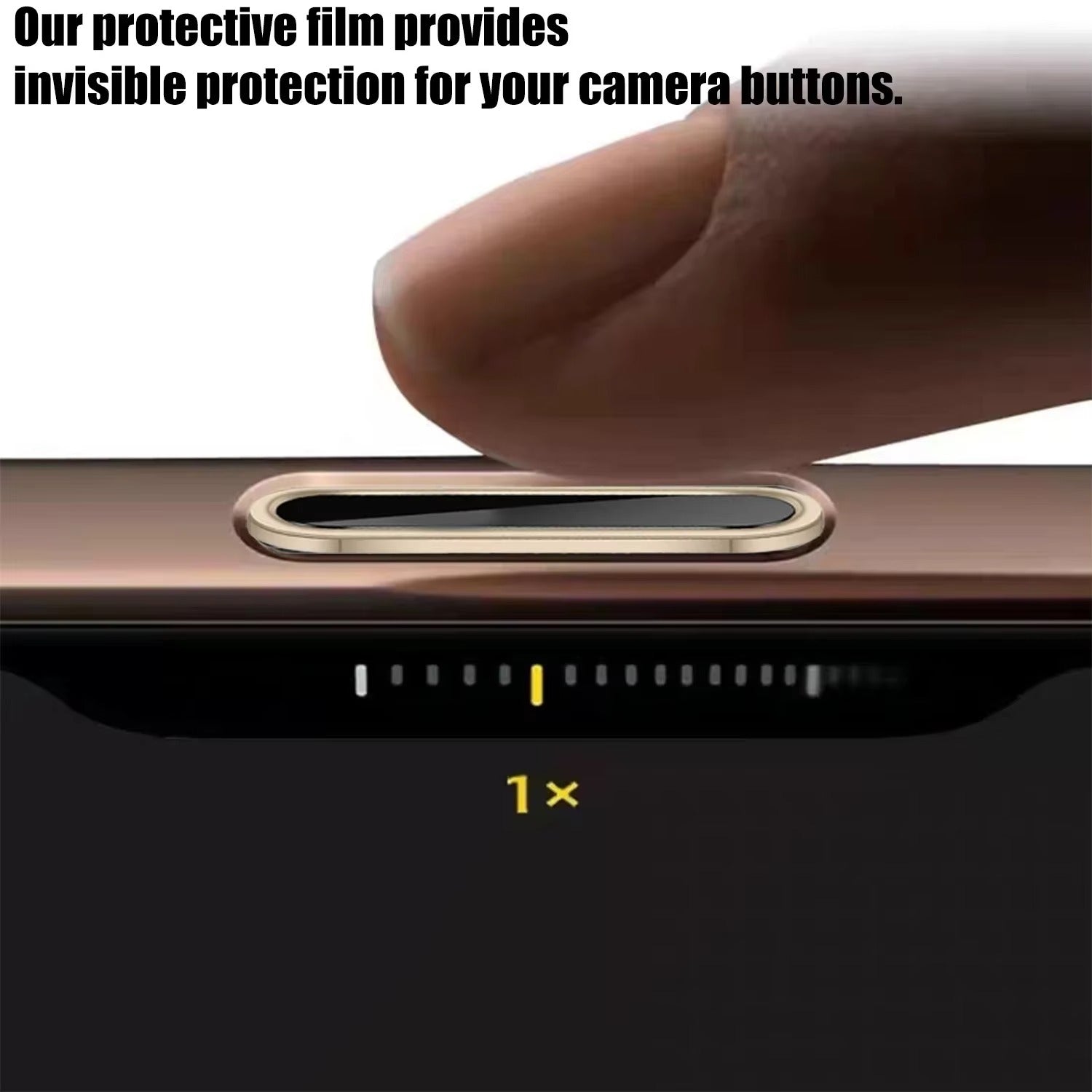 High-Quality iPhone Camera Control Button Protector, Capacitive Slide Glass Cover with Anti-Scratch Protection & Precision Fit