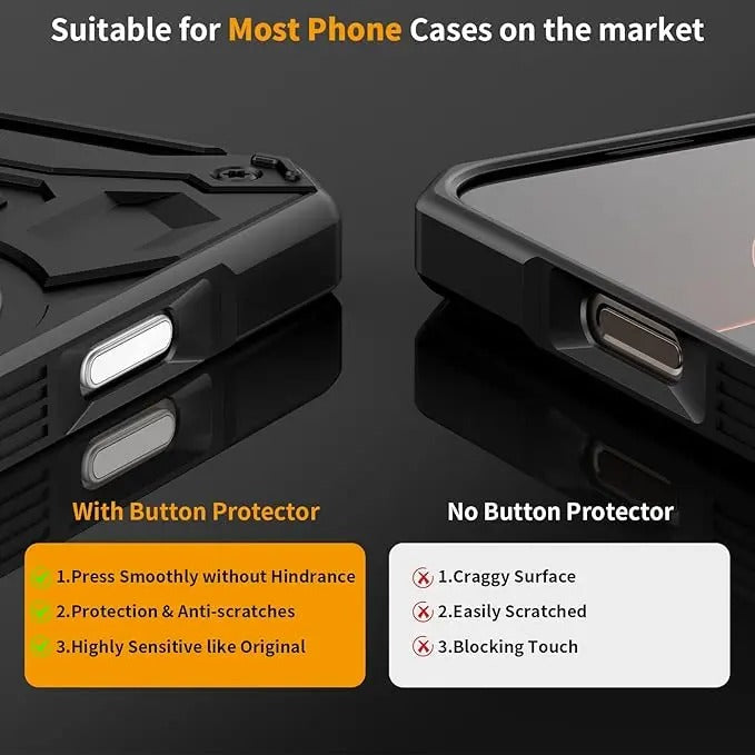 High-Quality iPhone Camera Control Button Protector, Capacitive Slide Glass Cover with Anti-Scratch Protection & Precision Fit