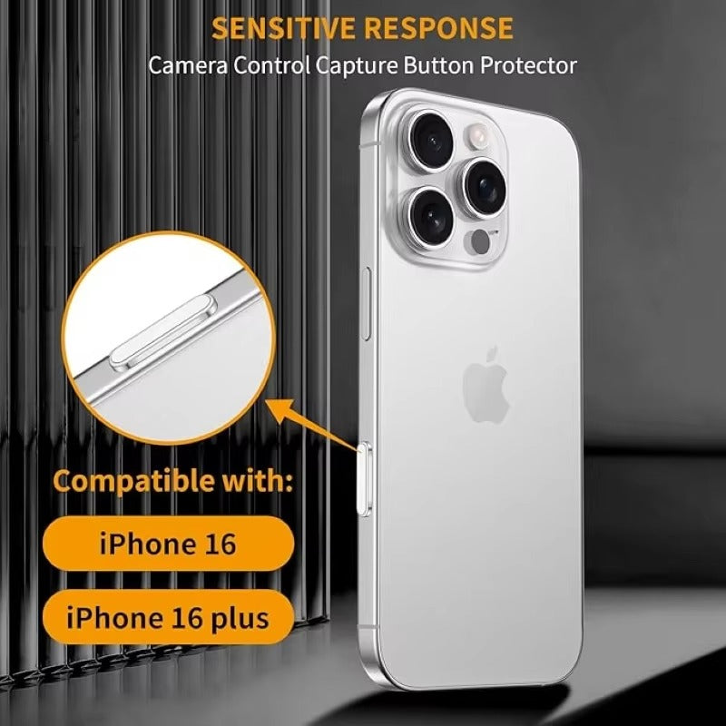 High-Quality iPhone Camera Control Button Protector, Capacitive Slide Glass Cover with Anti-Scratch Protection & Precision Fit