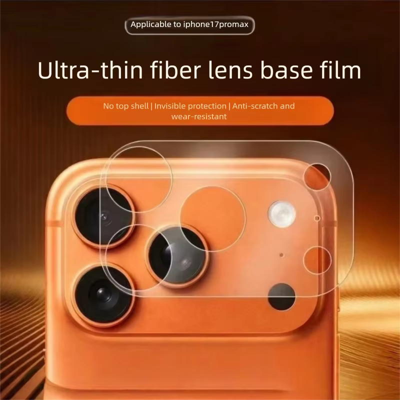 High-Quality iPhone Camera Lens Film Protector, Ultra-Clear Glass Coverage with Scratch Resistance, Anti-Knock Protection & Smooth Touch Feel