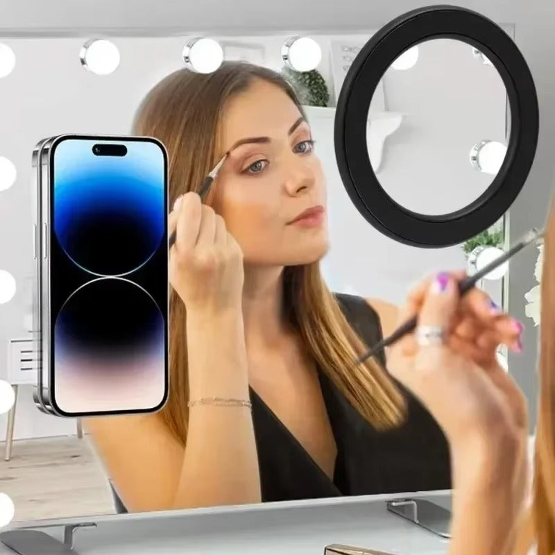 High-Quality iPhone MagSafe Magnetic Ring Holder, Universal Steel Wall & Car Phone Stand with Strong Magnetic Mount for Secure Hands-Free Use