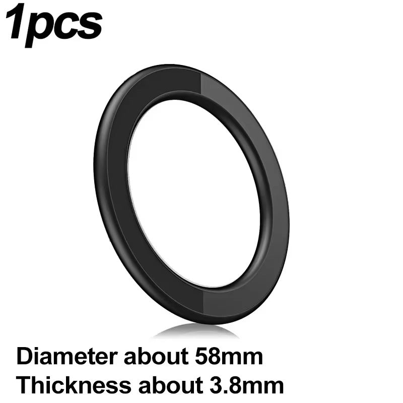 High-Quality iPhone MagSafe Magnetic Ring Holder, Universal Steel Wall & Car Phone Stand with Strong Magnetic Mount for Secure Hands-Free Use