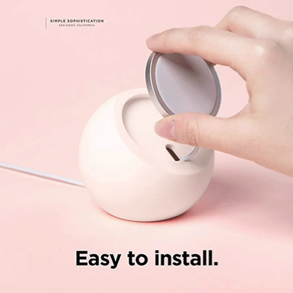 High-Quality iPhone MagSafe Silicone Desk Stand, Magnetic Desktop Base for Wireless Charging with Stable Non-Slip Holder Design