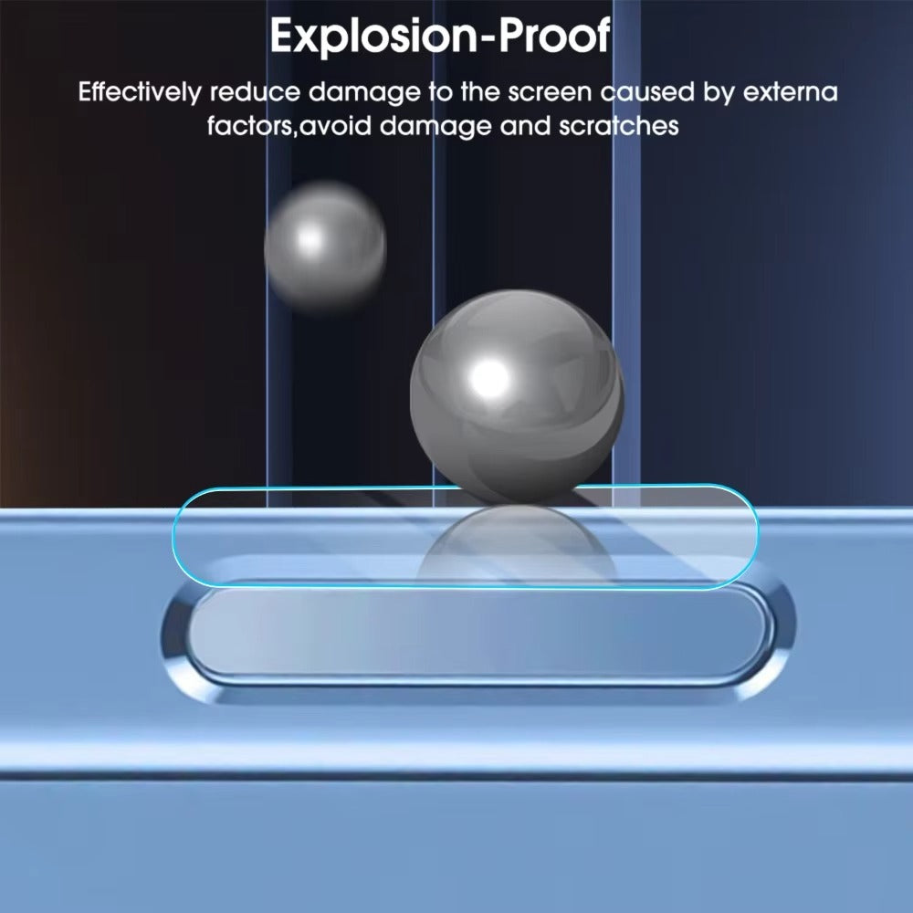 High-Quality iPhone Side Camera Control Button Protector, Transparent Tempered Glass Film with Scratch Resistance & Precision Fit