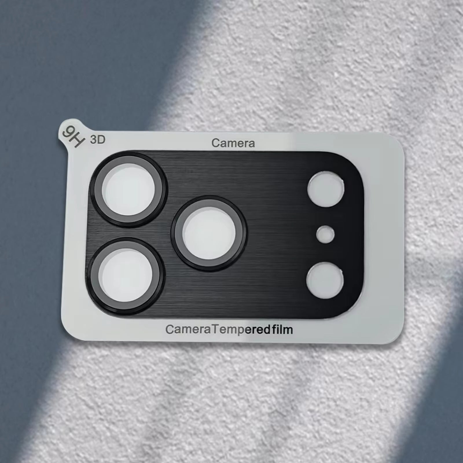 Impact-Ready iPhone Armor Camera Lens Protector, Metal Ring Tempered Glass Cover with Full Coverage, Scratch Resistance & Impact Protection