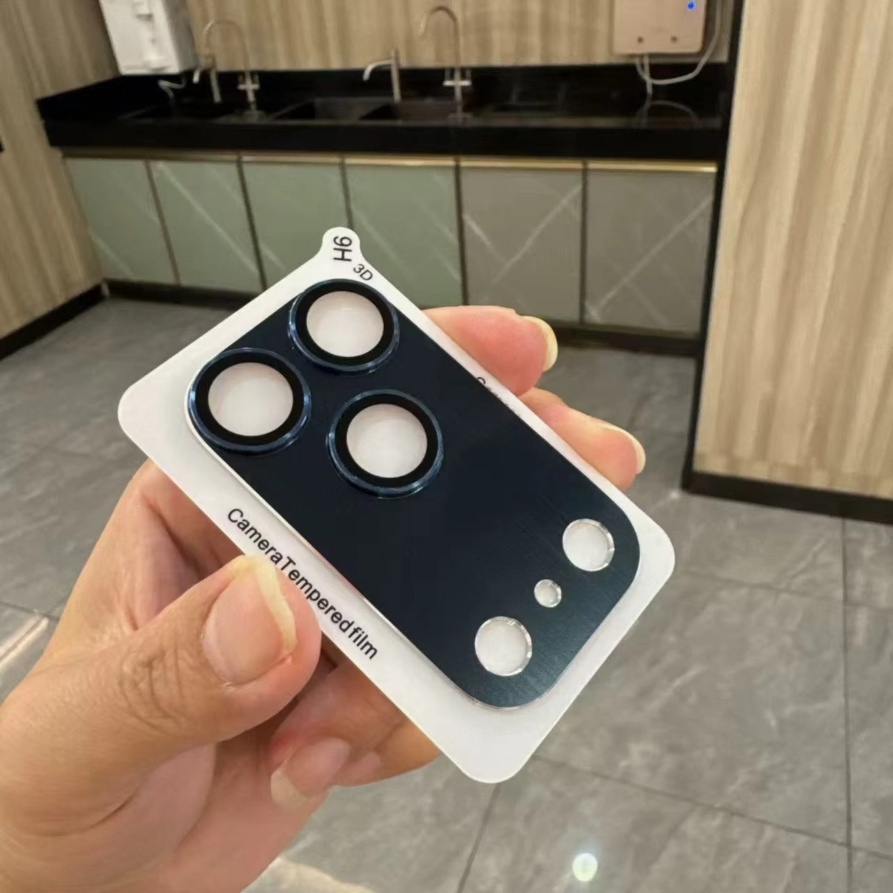 Impact-Ready iPhone Armor Camera Lens Protector, Metal Ring Tempered Glass Cover with Full Coverage, Scratch Resistance & Impact Protection