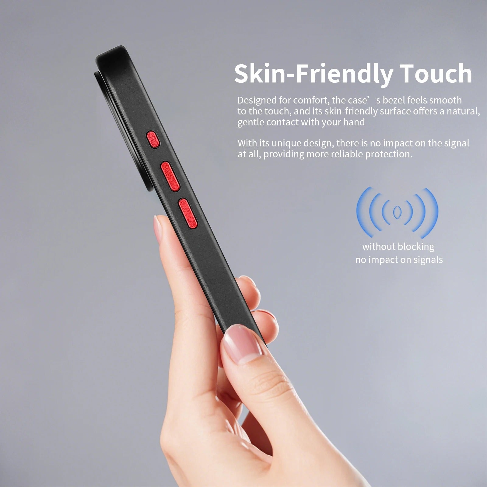 Impact-Ready iPhone Forged Carbon Fiber Case, MagSafe-Compatible Full Coverage Phone Cover with Metal Camera Lens & Button Protection