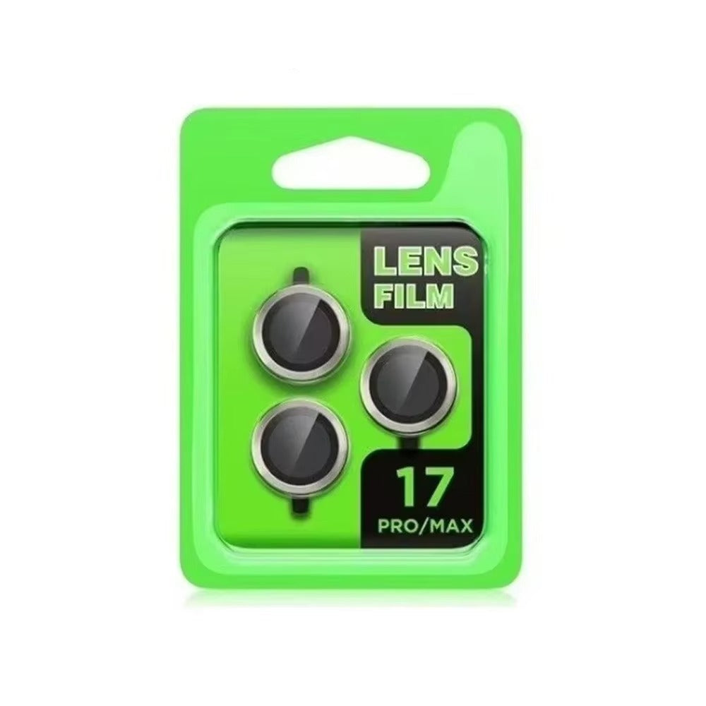 Impact-Ready iPhone Metal Ring Camera Lens Protector, Alloy Steel Tempered Glass with Full Coverage, Scratch Resistance & Shatter Protection