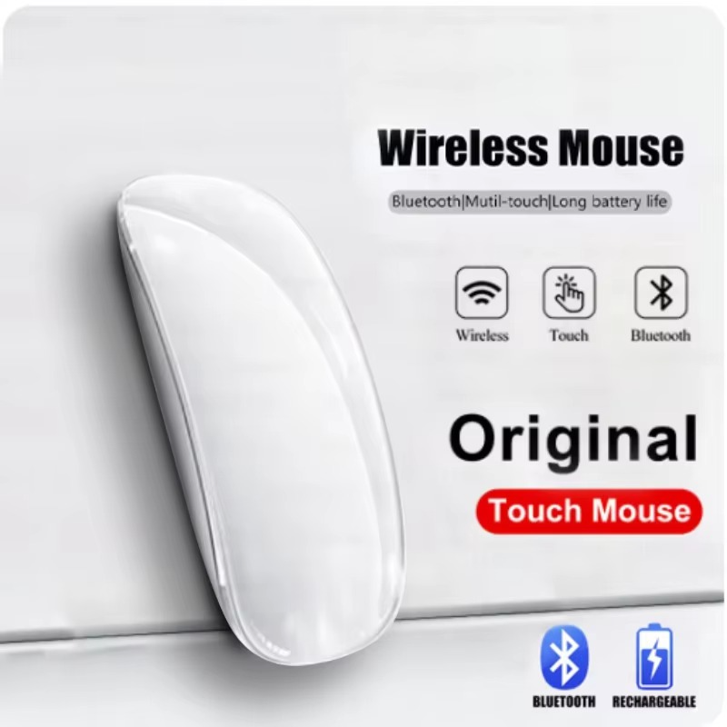 Luxury Apple Magic Mouse – Wireless Bluetooth Multi-Touch Mouse for MacBook, iMac & iPad