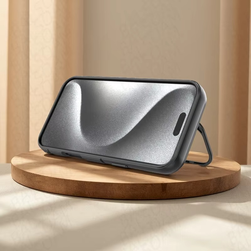 Luxury Magnetic iPhone Case — Adjustable Lens Mount Soft Silicone Cover, Shockproof, Anti-Fingerprint, Anti-Scratch, Dustproof, Non-Slip, Magsafe Compatible