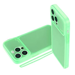 Luxury iPhone Case MagSafe Compatible Luminous Clear Silicone Cover — Night Light Glow Design, Ultra-Thin Shockproof Protection, Camera Lens & Screen Safe