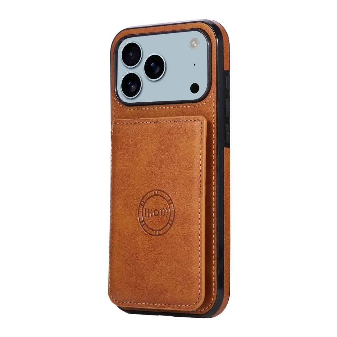Luxury iPhone Case — Anti-Theft Magnetic Leather Wallet with RFID Blocking, Full Protection, Card Slots & Shockproof Design