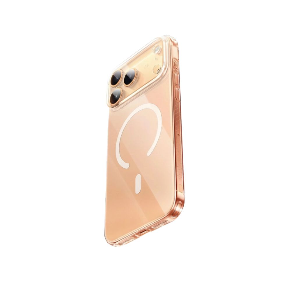 Luxury iPhone Case — Clear MagSafe Magnetic Cover with Ultra-Thin Anti-Yellowing PC Design, Strong N54 Magnets and Shockproof Grip Protection
