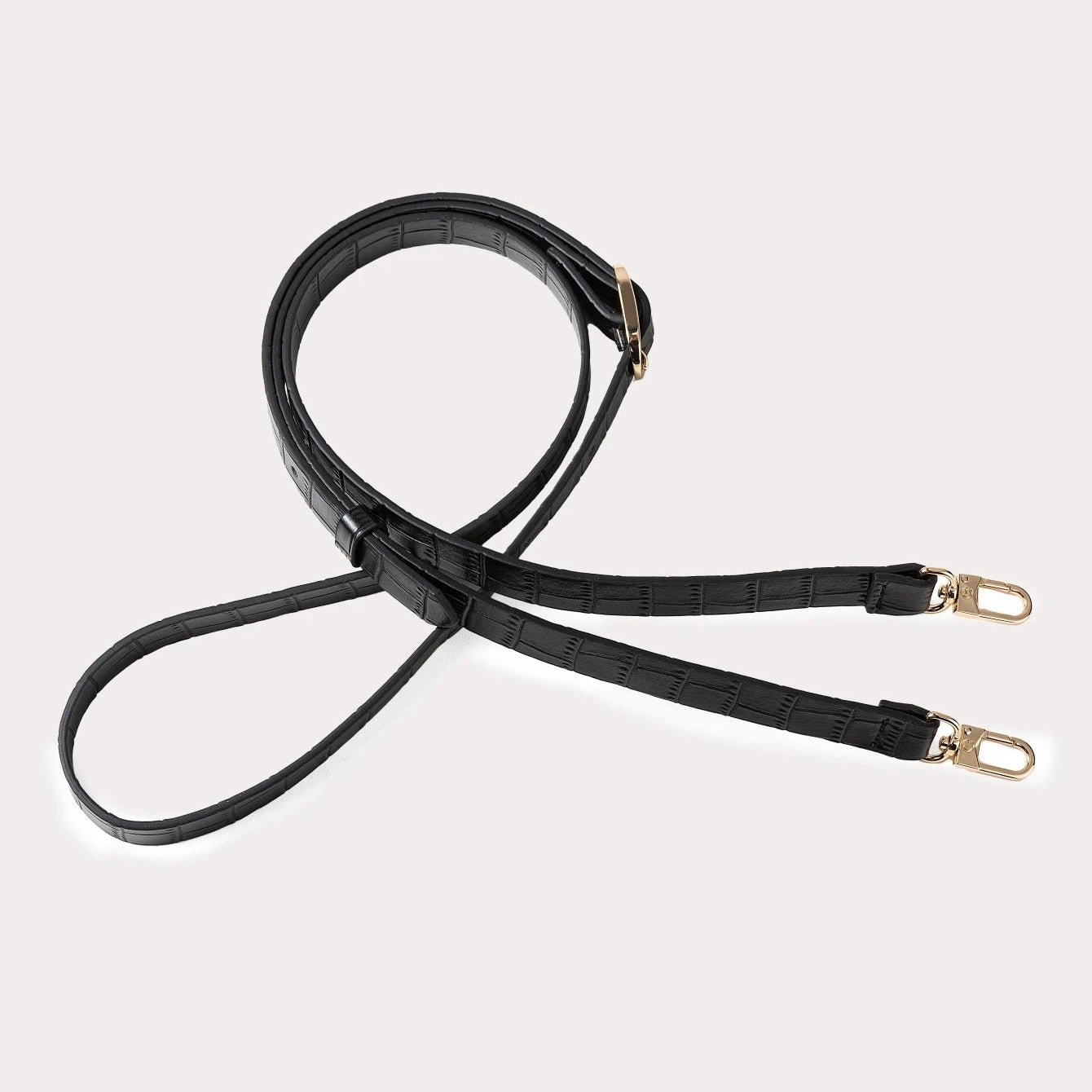 Luxury iPhone Case — Crocodile-Pattern Crossbody Wallet Cover with Lanyard, Soft Anti-Fingerprint Leather and Card Storage Design