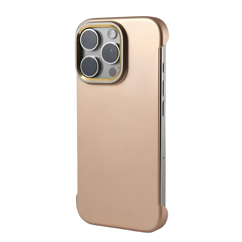 Luxury iPhone Case — Frameless Alloy-Lens MagSafe Cover with Heat-Dissipation Design, Slim Wireless-Charging PC Build & Lightweight Non-Slip Protection