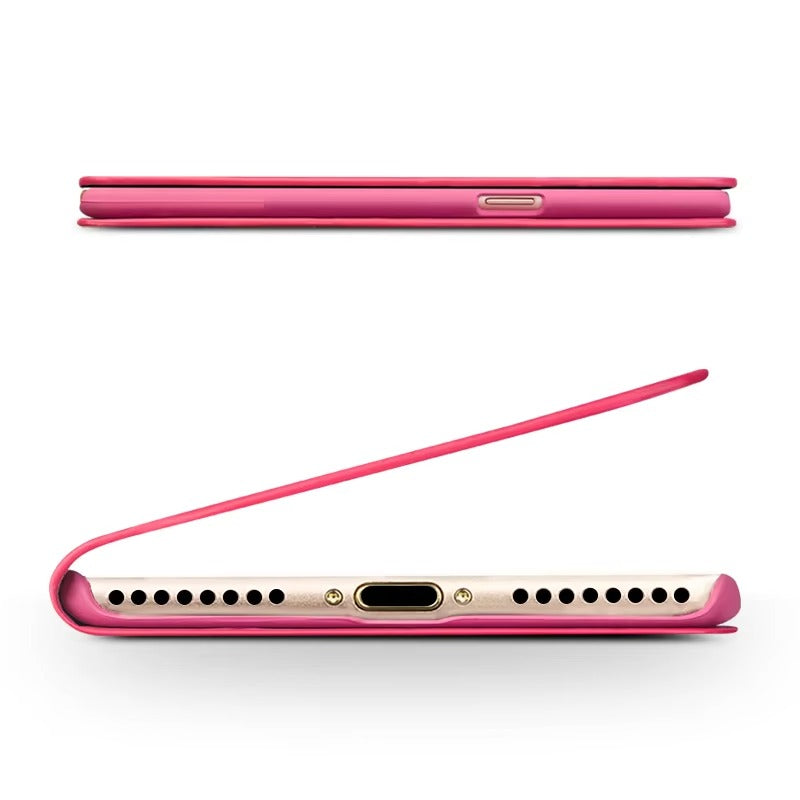 Luxury iPhone Case — Honxury Genuine Leather Flip Cover with Card Slot, Ultra-Slim Protective Design for iPhone 15 Pro Max and Mini