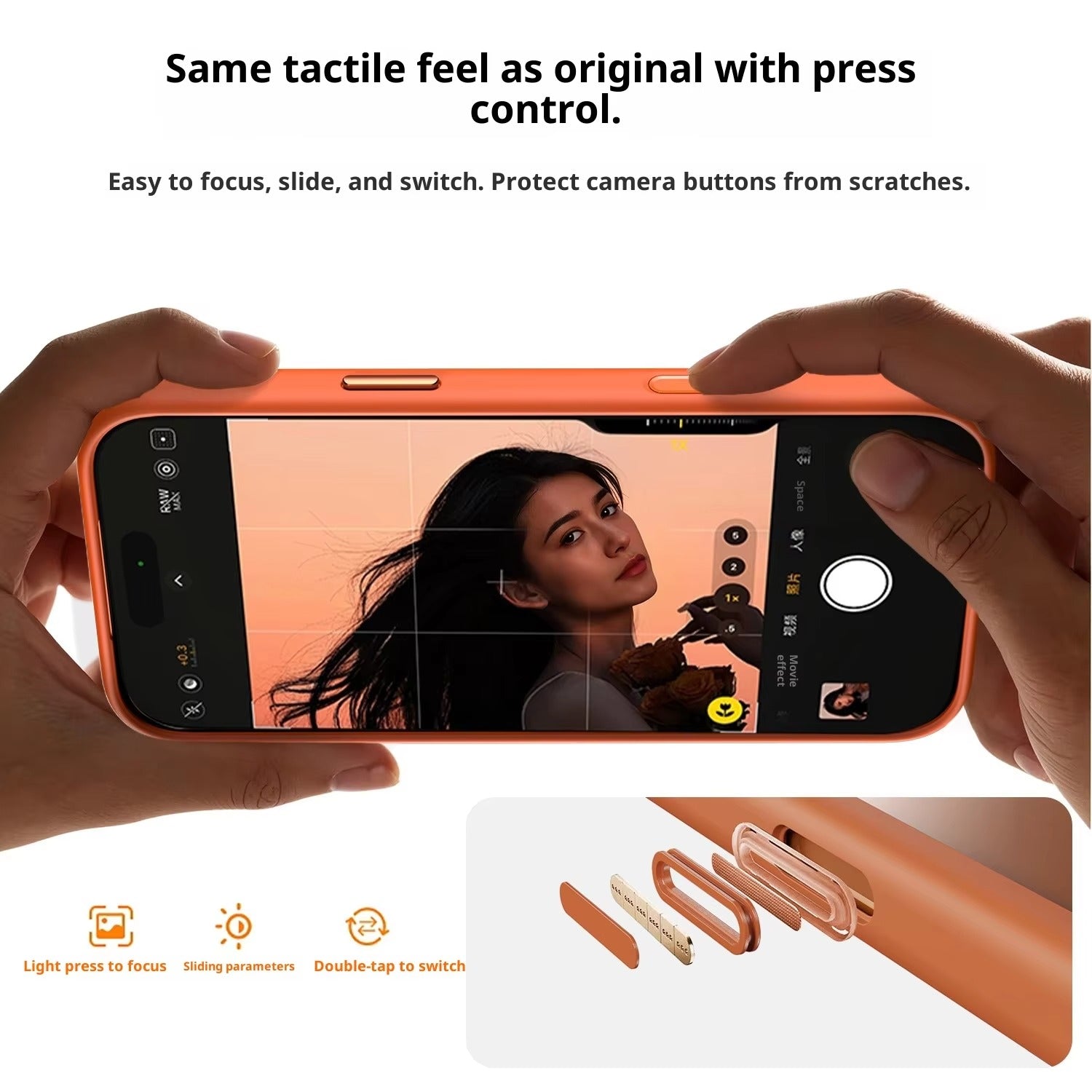 Luxury iPhone Case — Magnetic, Shockproof, Anti-Fingerprint, Anti-Scratch, Dustproof Matte Anti-Glare Transparent Half-Wrapped Cover with Disassembly Lens Protection