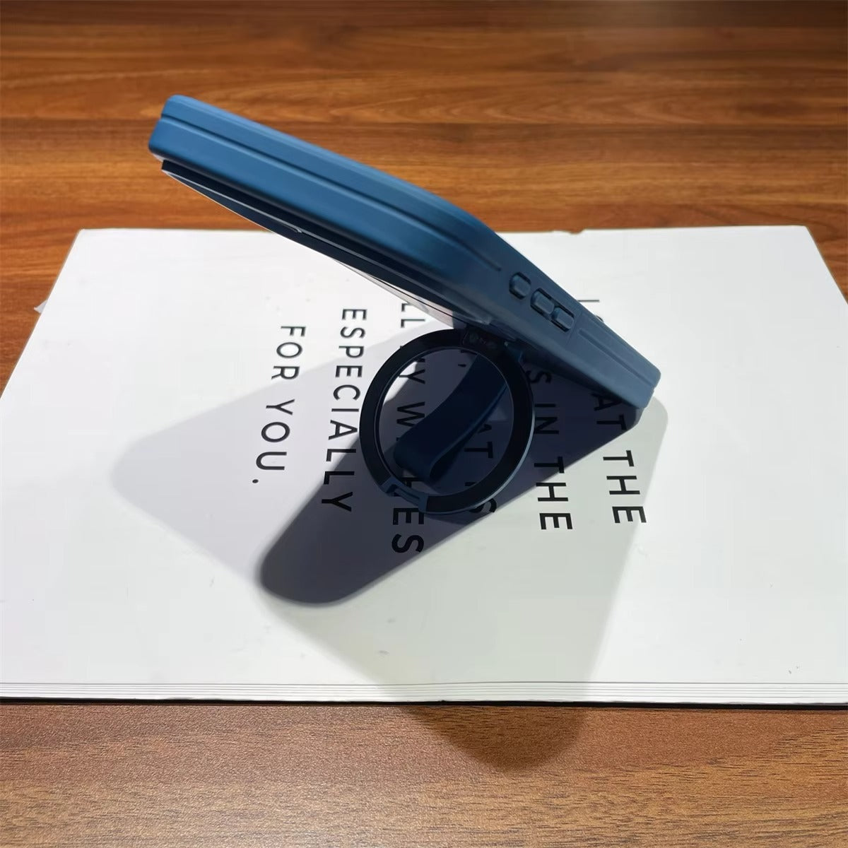 Luxury iPhone Case — Matte Transparent MagSafe Cover with Wrist Strap Holder, Shockproof TPU+PC Protection and Anti-Fingerprint Scratch-Resistant Design