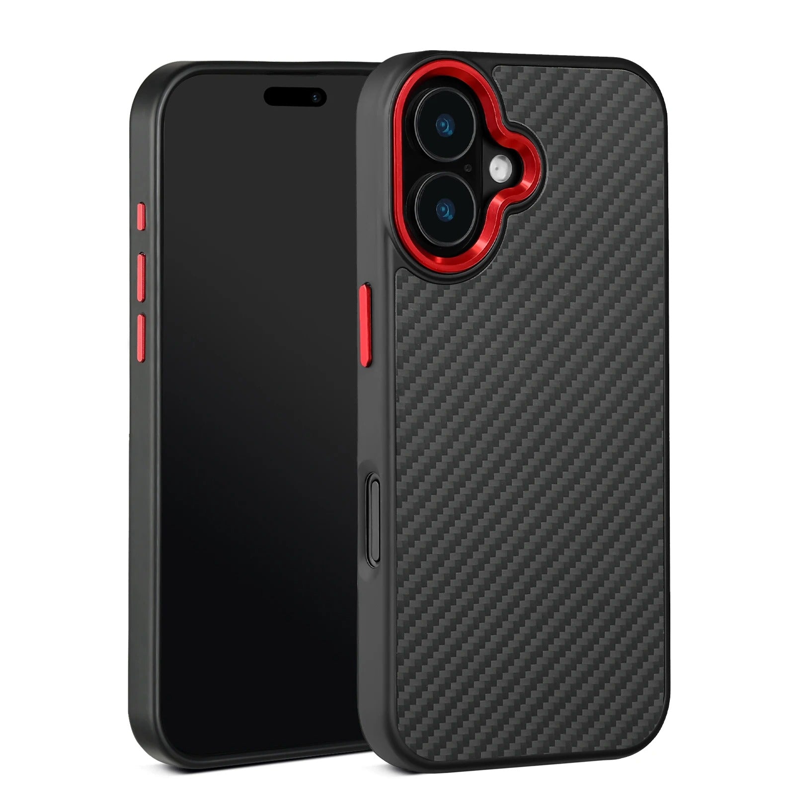 Luxury iPhone Case — Real Aramid Kevlar Fiber Full-Coverage Magnetic Cover with Wireless Charging and MagSafe Compatibility