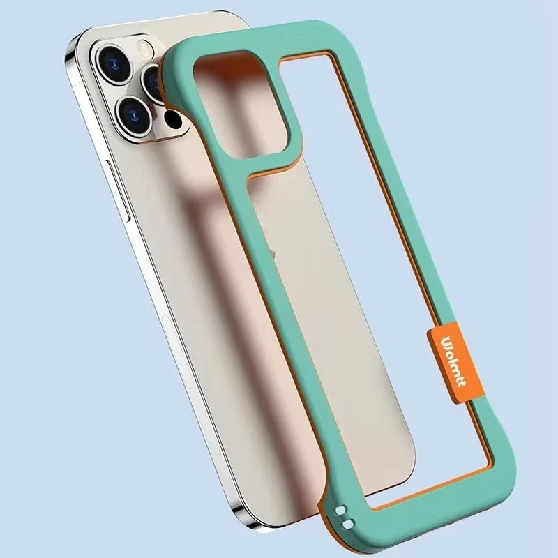 Luxury iPhone Case — Soft Silicone Shockproof Edge Bumper Frame Cover with Camera Lens Protection