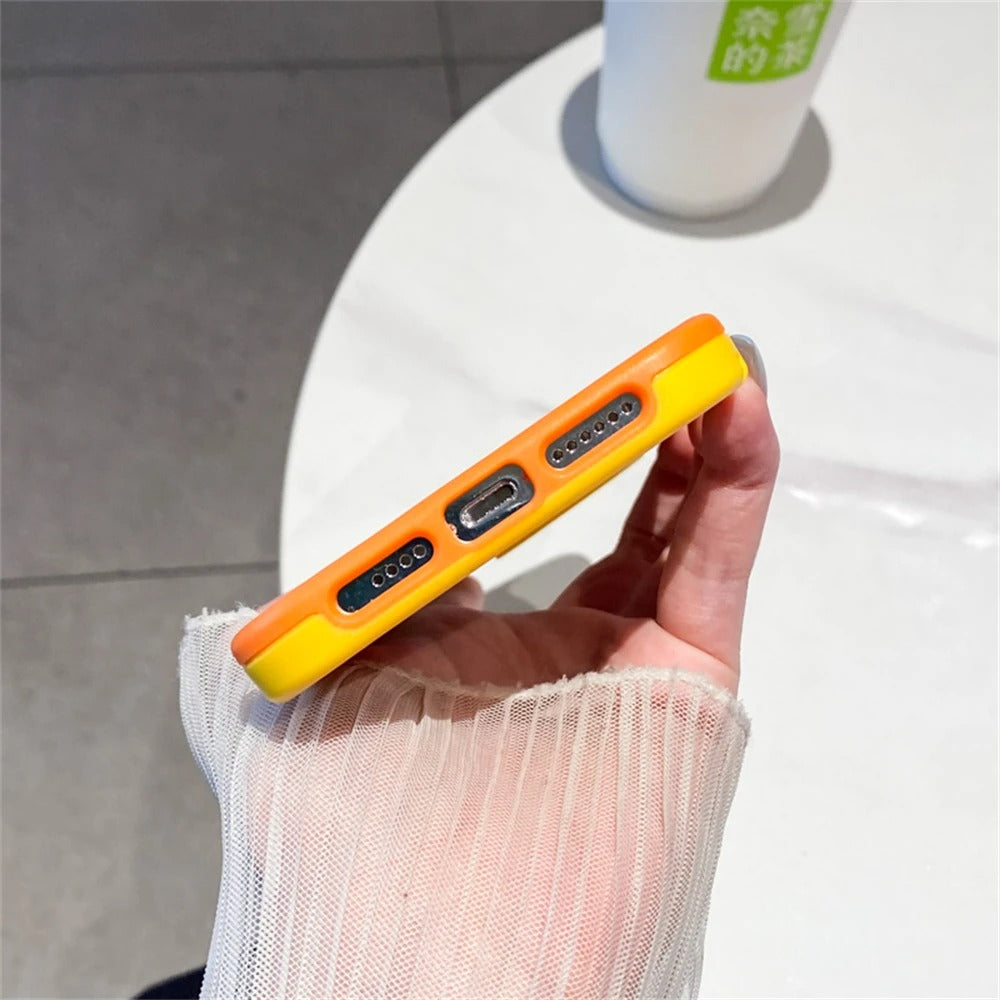 Luxury iPhone Case — Soft Silicone Shockproof Edge Bumper Frame Cover with Camera Lens Protection