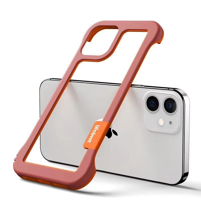 Luxury iPhone Case — Soft Silicone Shockproof Edge Bumper Frame Cover with Camera Lens Protection