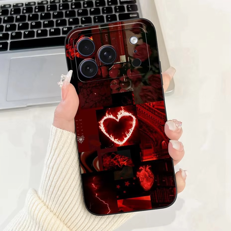 Luxury iPhone Case — Soft Silicone Shockproof Floral Cover with Flexible Bumper Protection and Lightweight Comfortable Design