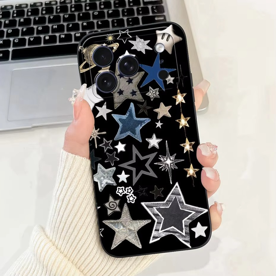 Luxury iPhone Case — Soft Silicone Shockproof Floral Cover with Flexible Bumper Protection and Lightweight Comfortable Design