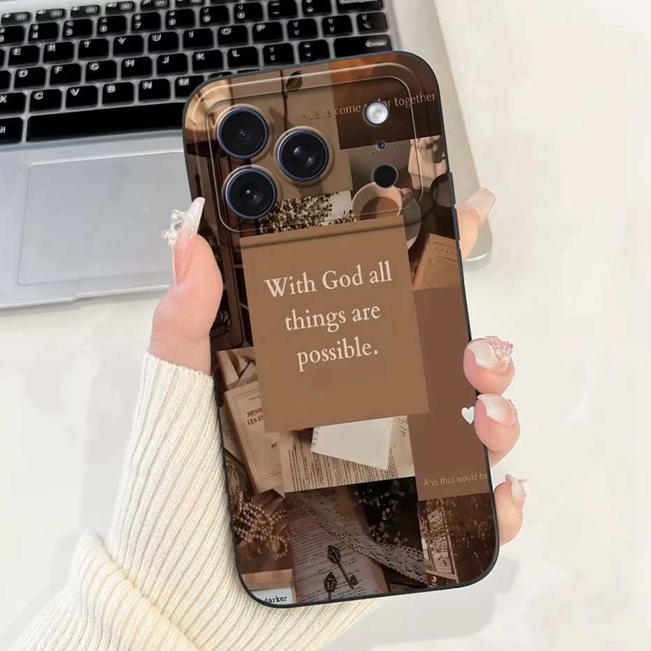 Luxury iPhone Case — Soft Silicone Shockproof Floral Cover with Flexible Bumper Protection and Lightweight Comfortable Design