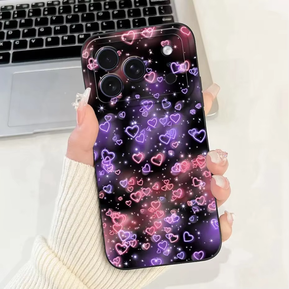 Luxury iPhone Case — Soft Silicone Shockproof Floral Cover with Flexible Bumper Protection and Lightweight Comfortable Design
