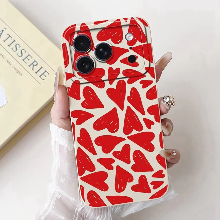Luxury iPhone Case — Soft Silicone Shockproof Floral Cover with Flexible Bumper Protection and Lightweight Comfortable Design