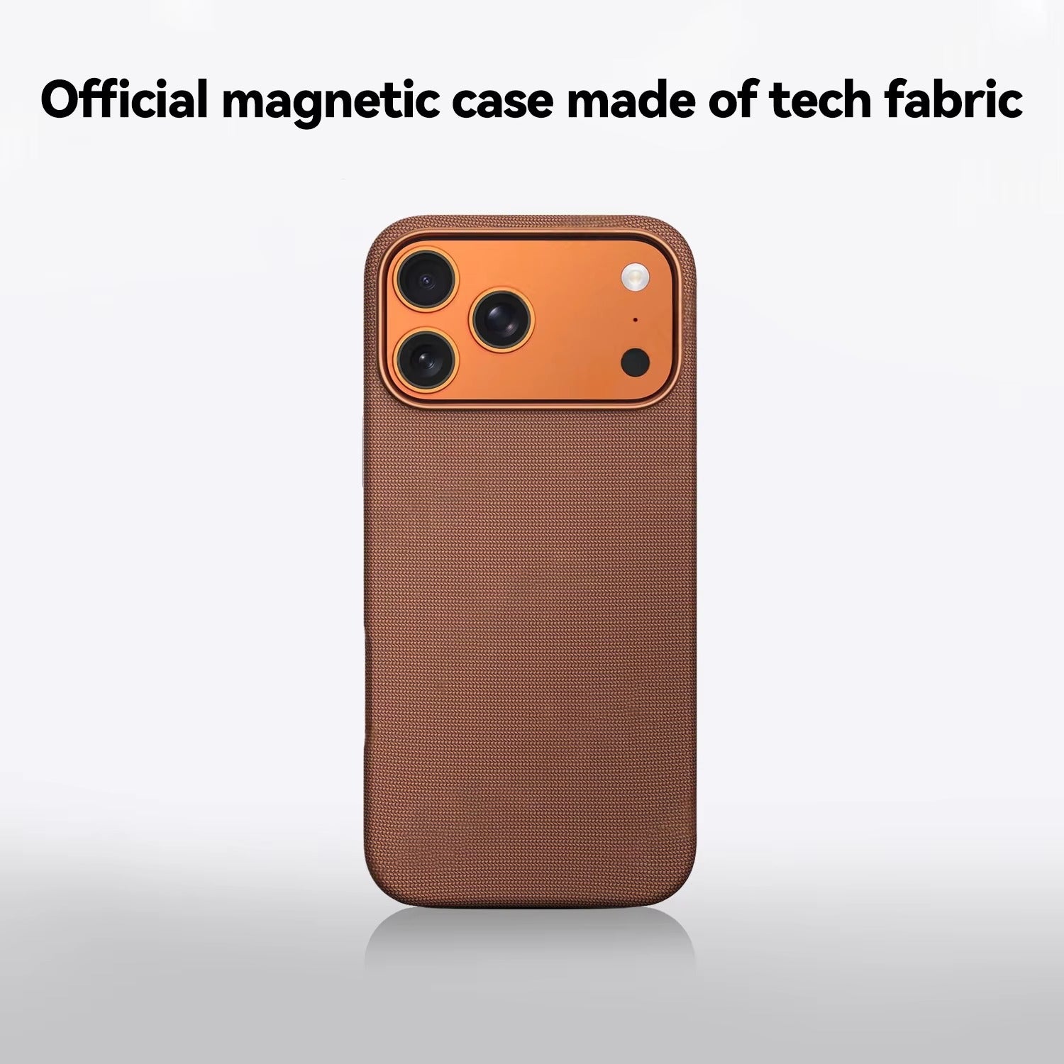 Luxury iPhone Case — TechWoven MagSafe Magnetic Weaving Texture Protective Cover for Wireless Charging