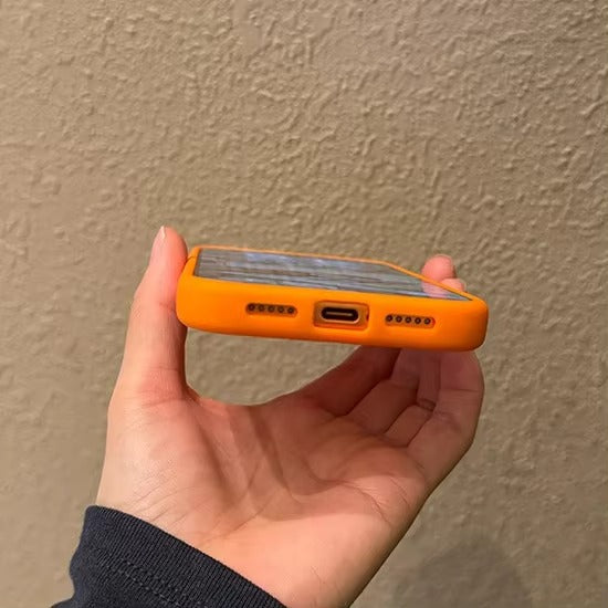 Luxury iPhone Case — Transparent MagSafe Magnetic PC+TPU Shockproof Wireless Charging Back Cover