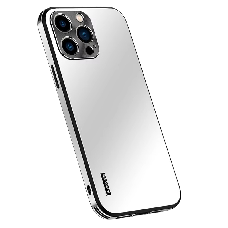 Luxury iPhone Case — Ultra-Thin, Anti-Fingerprint, Lightweight, Non-Slip Matte Titanium Alloy Back Cover with All-Aluminum Magnetic Metal Design