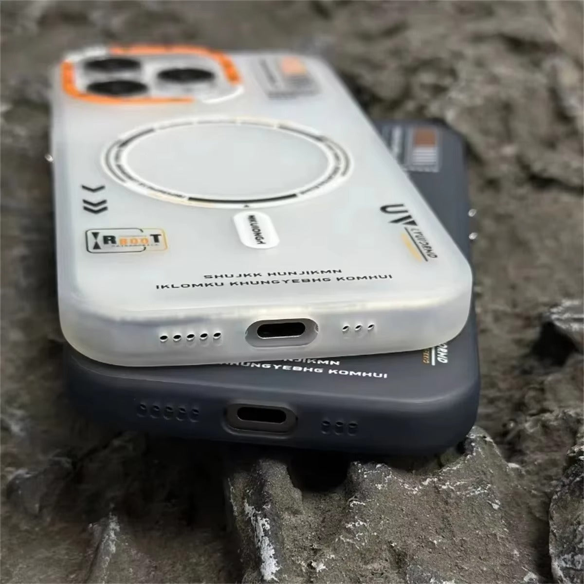 Luxury iPhone MagSafe Case Frosted Matte Cover — Magnetic Wireless Charging Compatible, Dual Layer Fall Protection, Anti-Fingerprint Scratch-Resistant Design