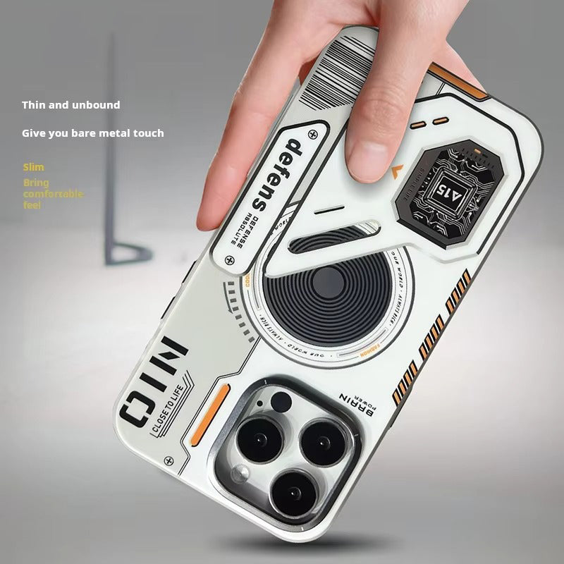 Luxury iPhone MagSafe Matte Case — Magnetic Wireless Charging Shockproof Cover with Lens Protection, Slim Anti-Fingerprint Scratch-Resistant Design