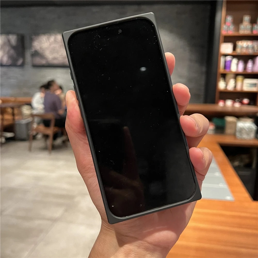 Luxury iPhone MagSafe Matte Case — Soft Silicone Frame Bumper Cover, Slim Shockproof Protection with Anti-Fingerprint Scratch-Resistant Finish