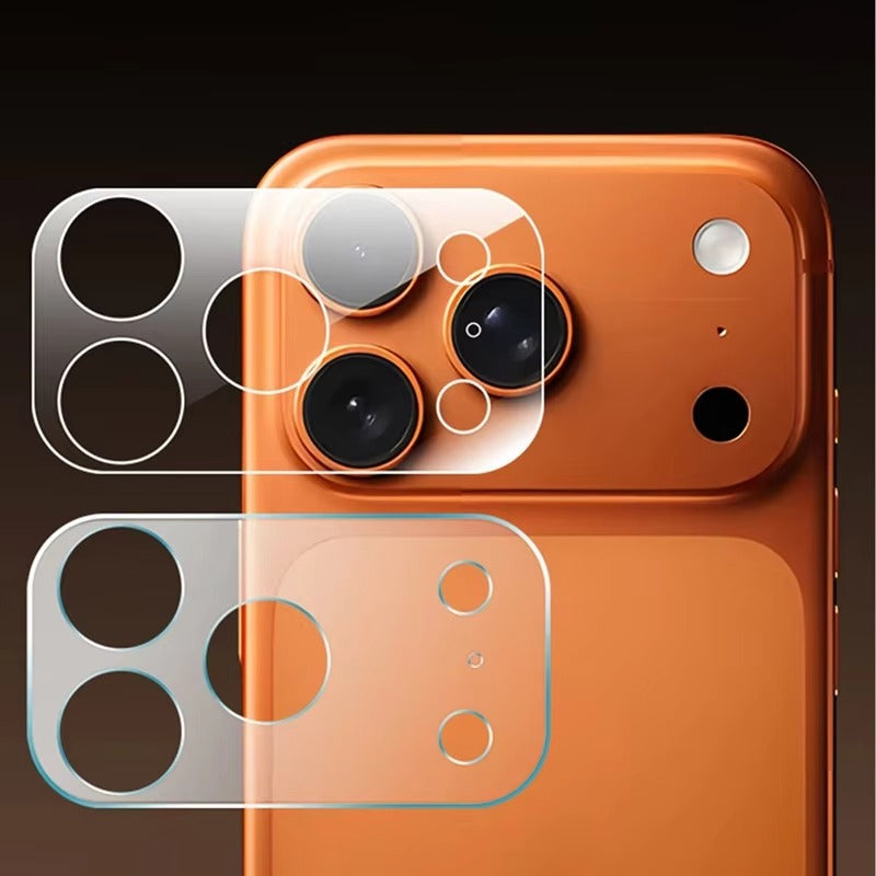 Minimalist iPhone Fiber Camera Lens Protective Film, HD & Matte Transparent Coverage with Lightweight Hollow Base, Scratch Resistance