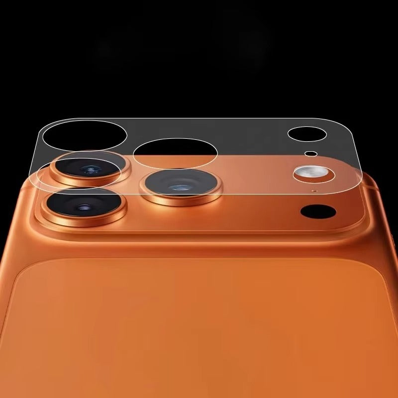 Minimalist iPhone Fiber Camera Lens Protective Film, HD & Matte Transparent Coverage with Lightweight Hollow Base, Scratch Resistance