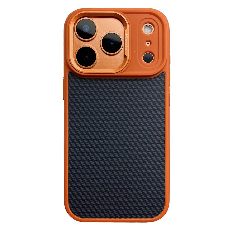 Premium iPhone Case — MagSafe Magnetic Shockproof Cover with Carbon Fibre Texture, Raised Camera Protection and Matte Anti-Fingerprint Grip