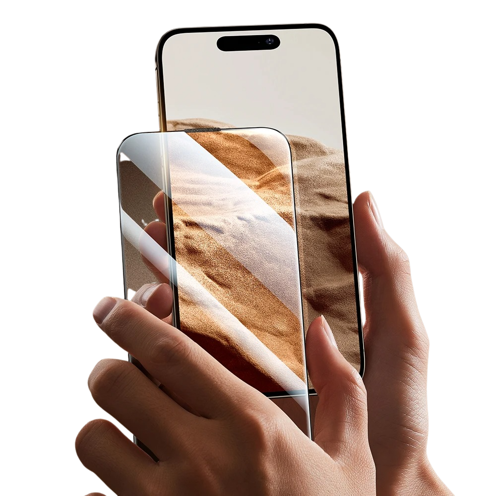 Premium Privacy Screen Protector Tempered Glass with Anti-Spy Filter, Anti-Fingerprint & Anti-Scratch Protection, Easy-Install Frame, Shatter-Resistant Film