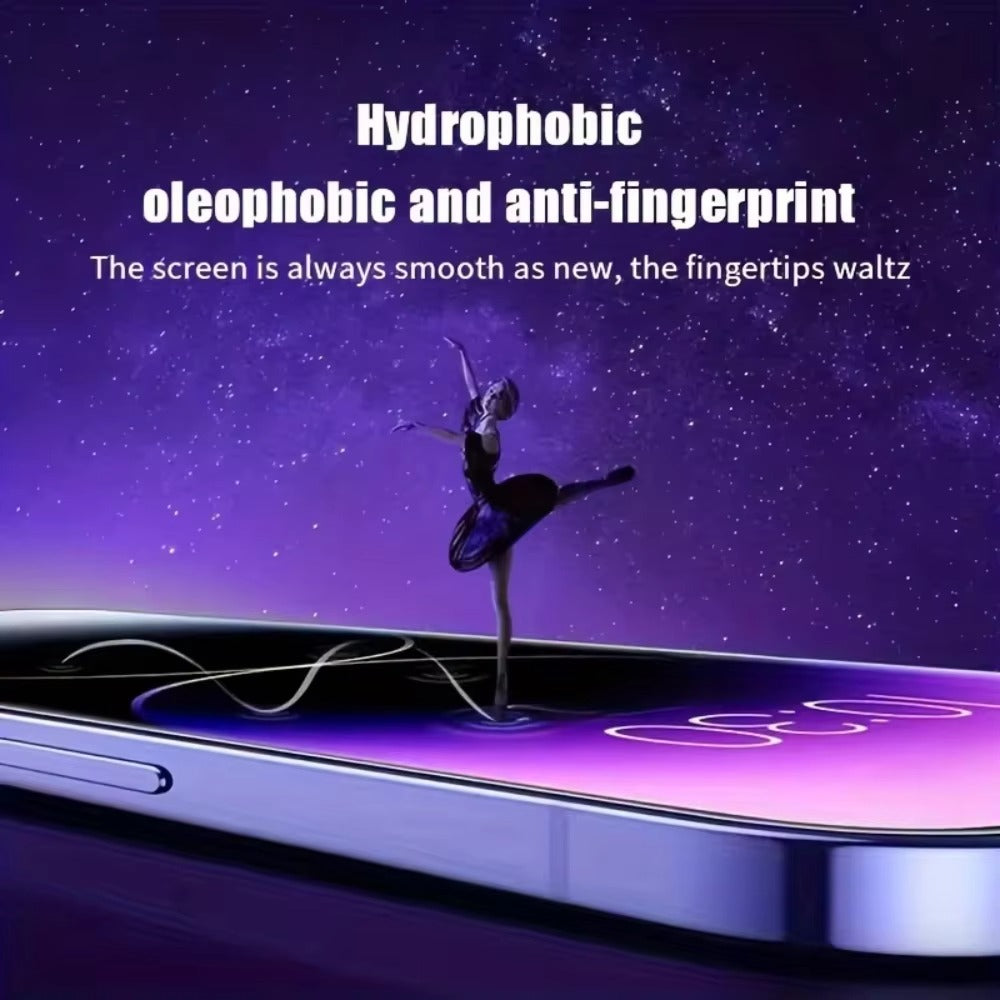 Premium iPhone 8K Tempered Glass Screen Protector – Ultra HD Front Protection, Matte Anti-Spy Finish, Anti-Fingerprint, Anti-Scratch & Shatter-Resistant Glass with Alignment Tool